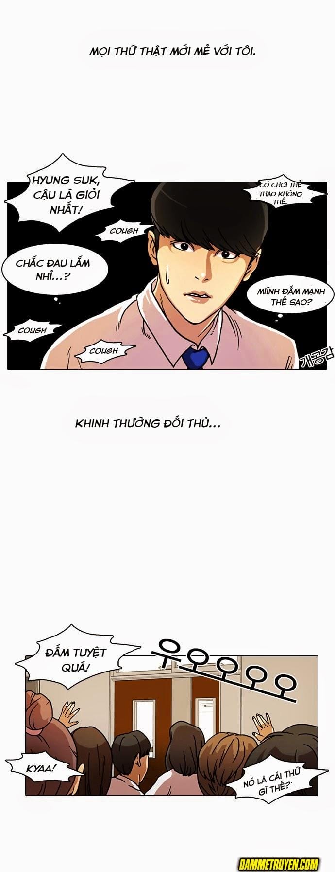 Truyện Tranh Hoán Đổi Diệu Kỳ - Lookism trang 461