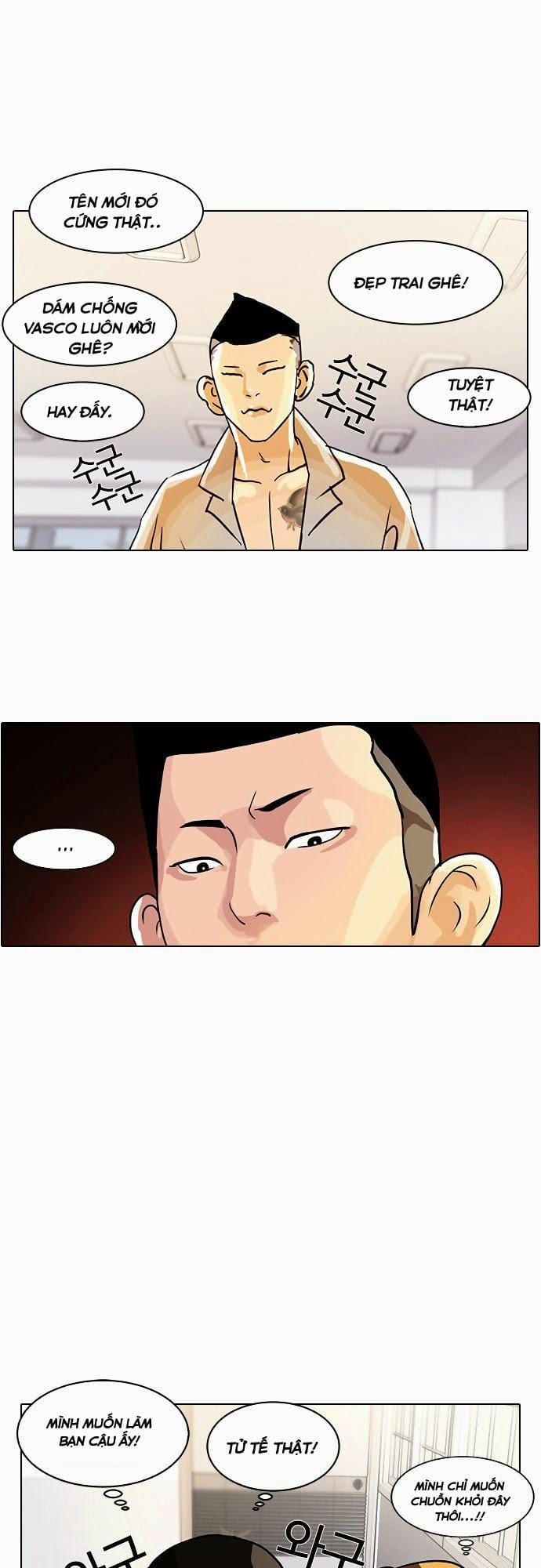 Truyện Tranh Hoán Đổi Diệu Kỳ - Lookism trang 620