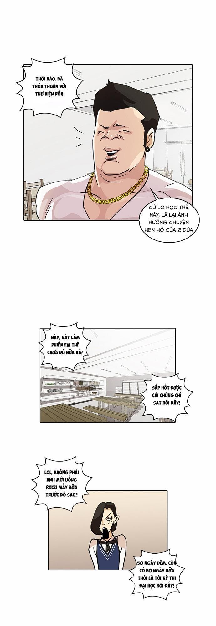 Truyện Tranh Hoán Đổi Diệu Kỳ - Lookism trang 1014