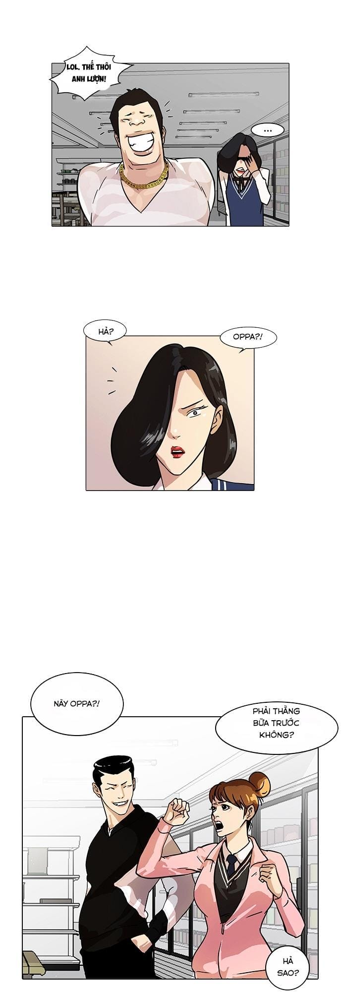 Truyện Tranh Hoán Đổi Diệu Kỳ - Lookism trang 1017