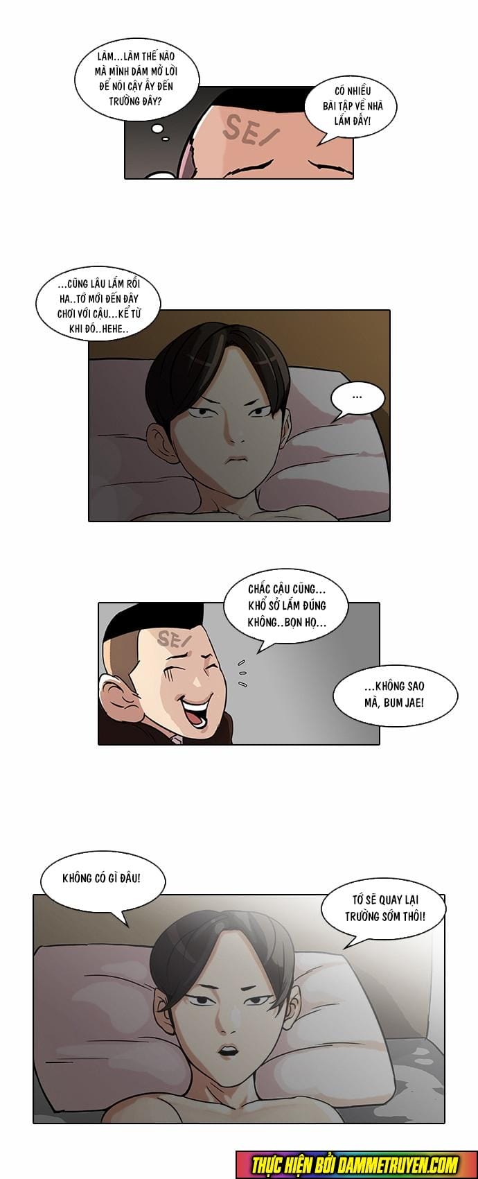 Truyện Tranh Hoán Đổi Diệu Kỳ - Lookism trang 2966