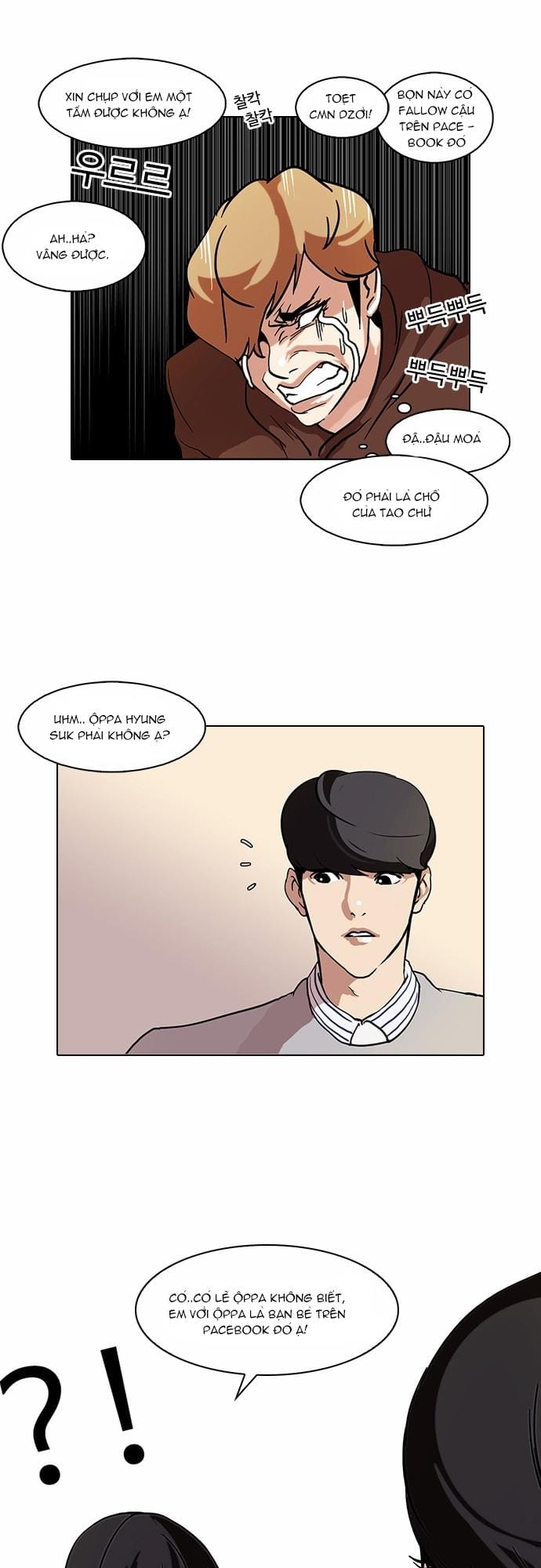 Truyện Tranh Hoán Đổi Diệu Kỳ - Lookism trang 3861