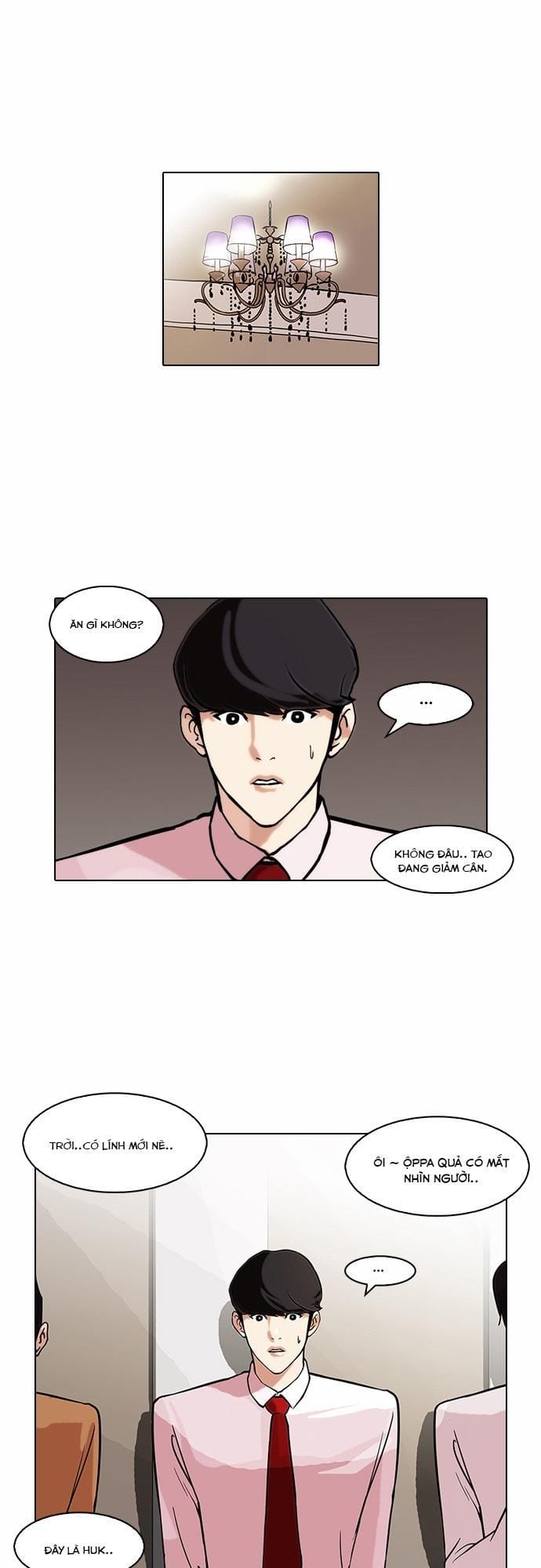 Truyện Tranh Hoán Đổi Diệu Kỳ - Lookism trang 4045