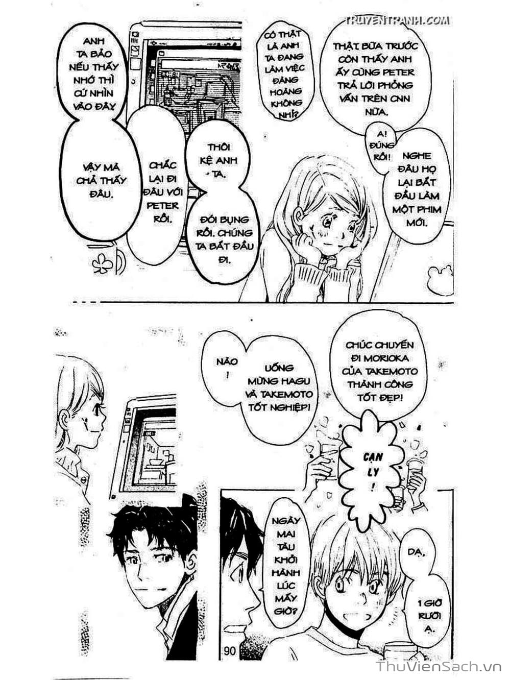 Truyện Tranh Mật Ngọt Của Tuổi Trẻ - Honey And Clover trang 1727