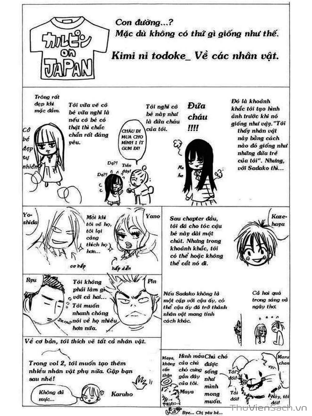 Truyện Tranh Nguyện Ước Yêu Thương - Kimi Ni Todoke trang 160