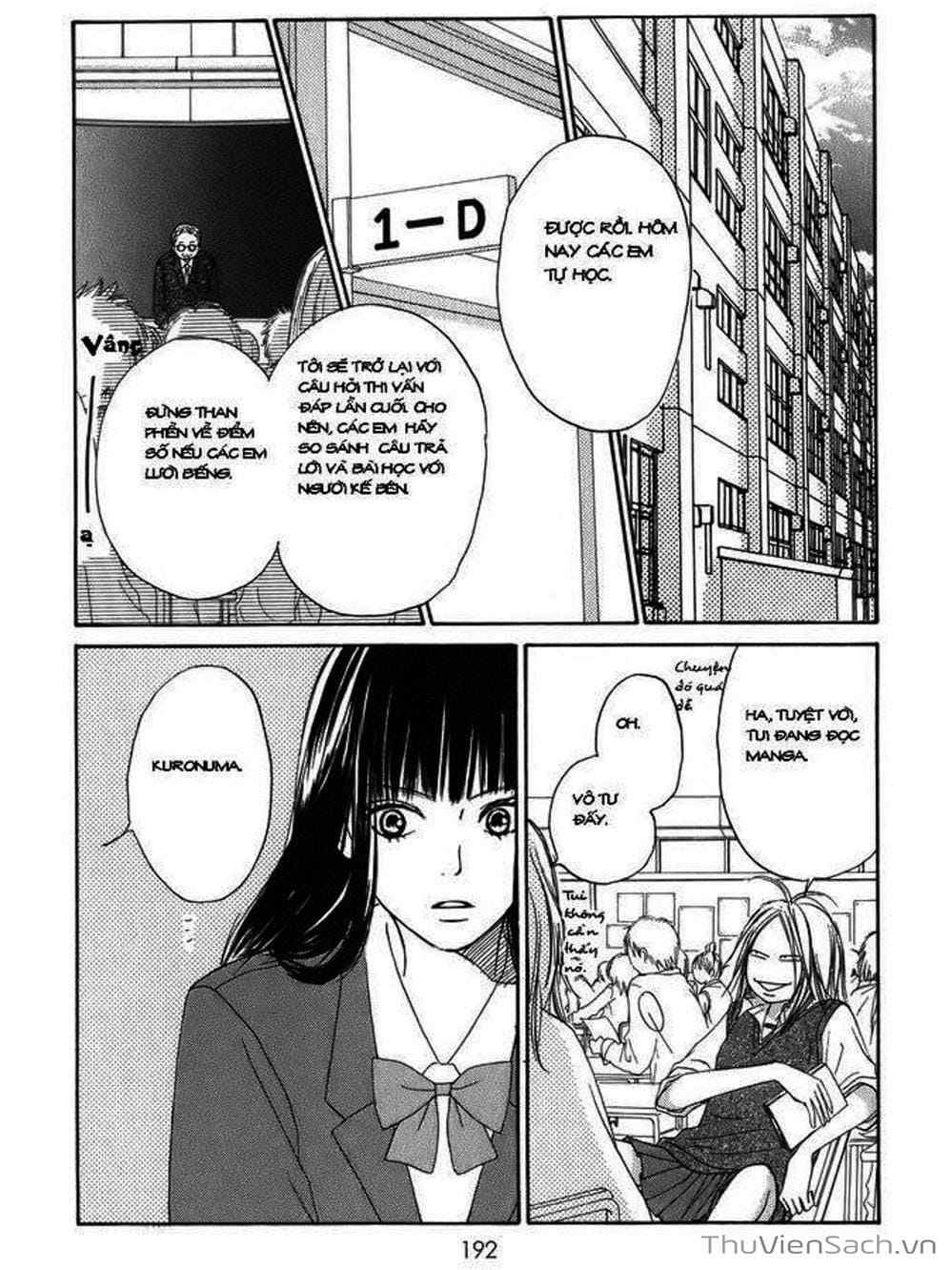 Truyện Tranh Nguyện Ước Yêu Thương - Kimi Ni Todoke trang 190