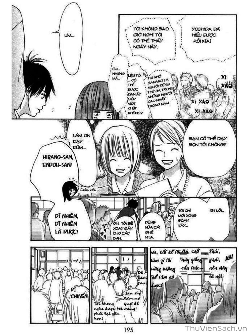 Truyện Tranh Nguyện Ước Yêu Thương - Kimi Ni Todoke trang 193