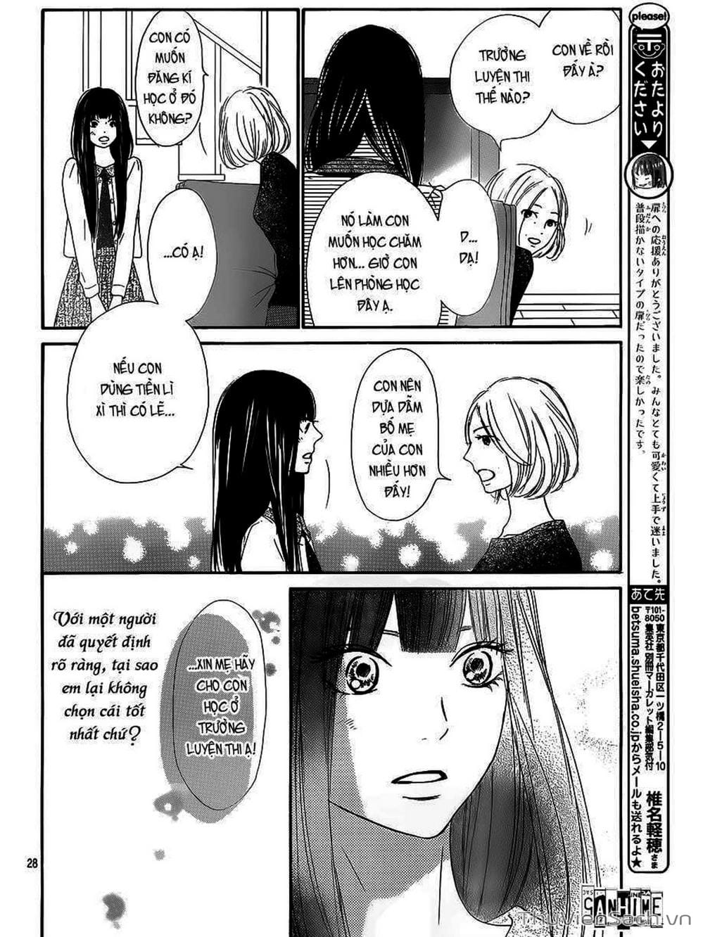 Truyện Tranh Nguyện Ước Yêu Thương - Kimi Ni Todoke trang 3656