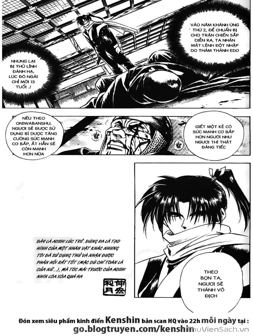 Truyện Tranh Lãng Khách Kenshin trang 613