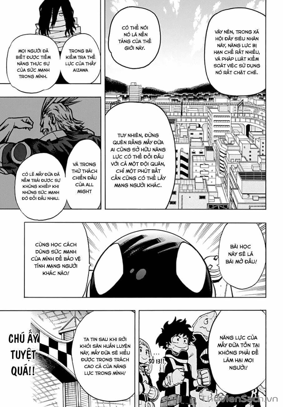 Truyện Tranh Học Viện Siêu Anh Hùng - My Hero Academia trang 295