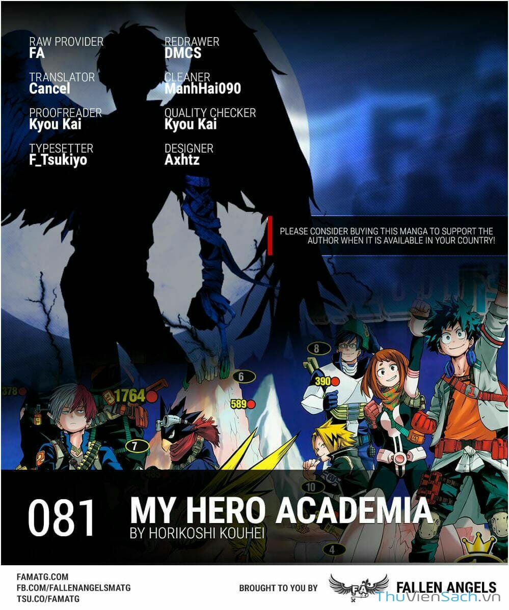 Truyện Tranh Học Viện Siêu Anh Hùng - My Hero Academia trang 1620