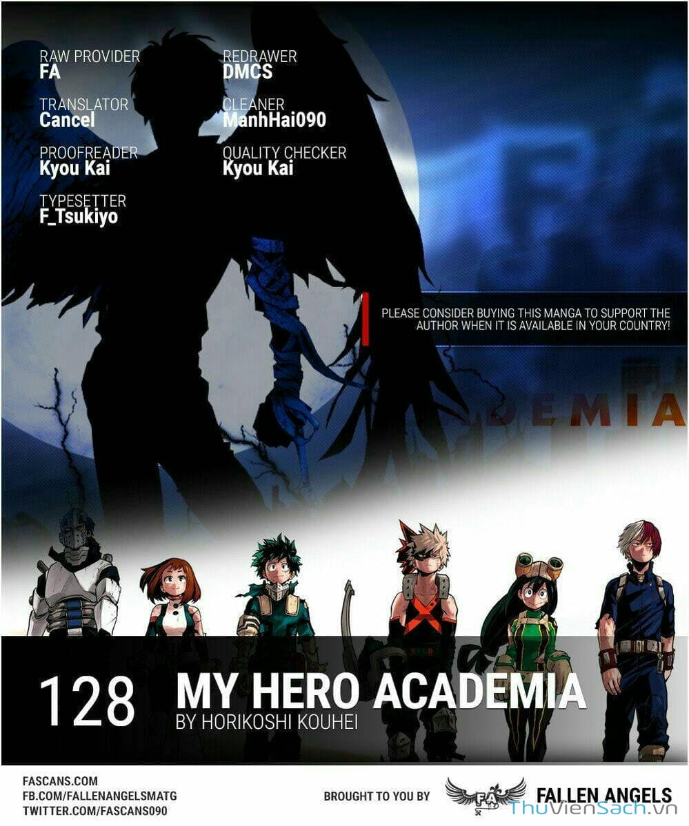 Truyện Tranh Học Viện Siêu Anh Hùng - My Hero Academia trang 2490