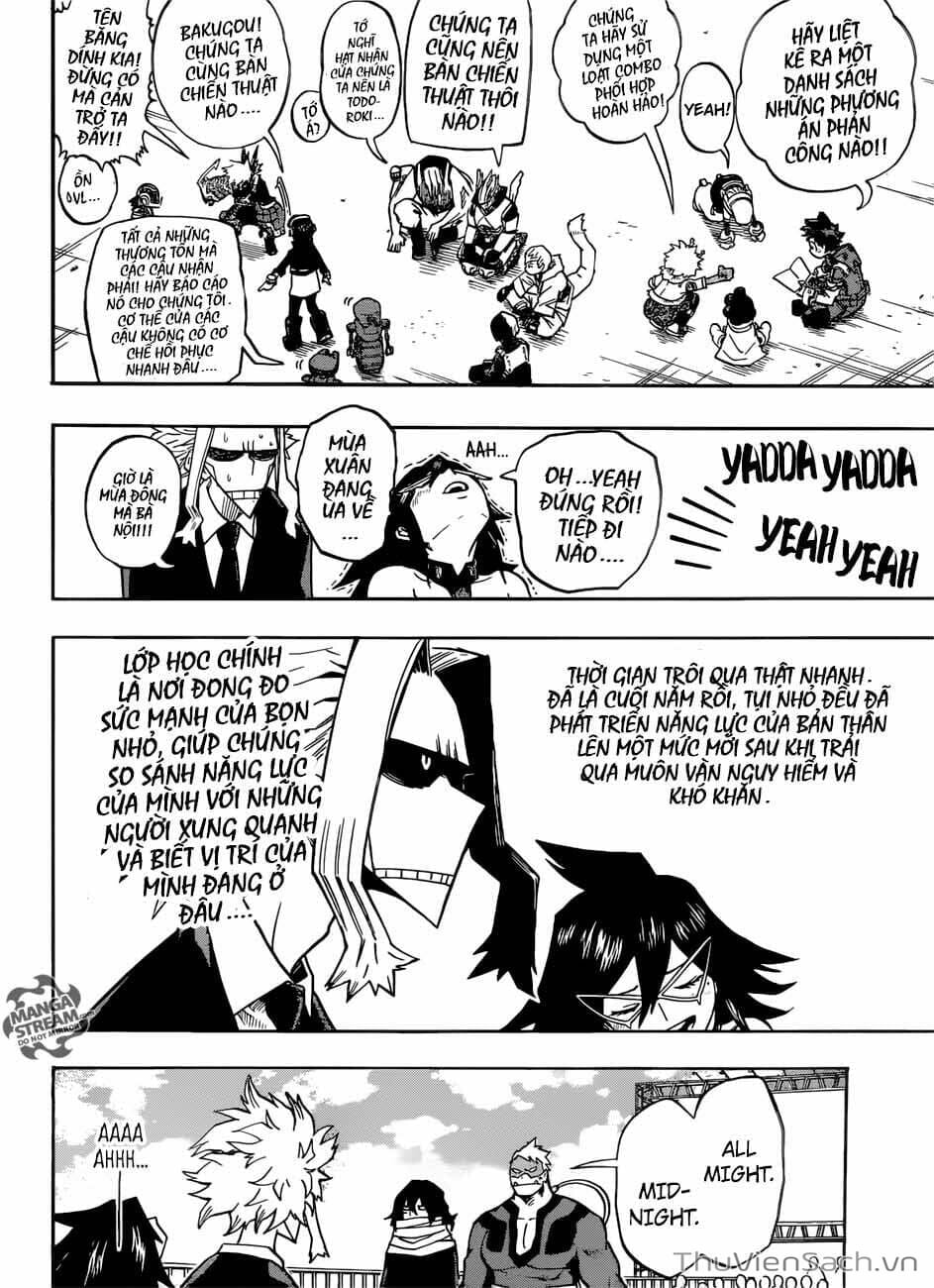 Truyện Tranh Học Viện Siêu Anh Hùng - My Hero Academia trang 3646