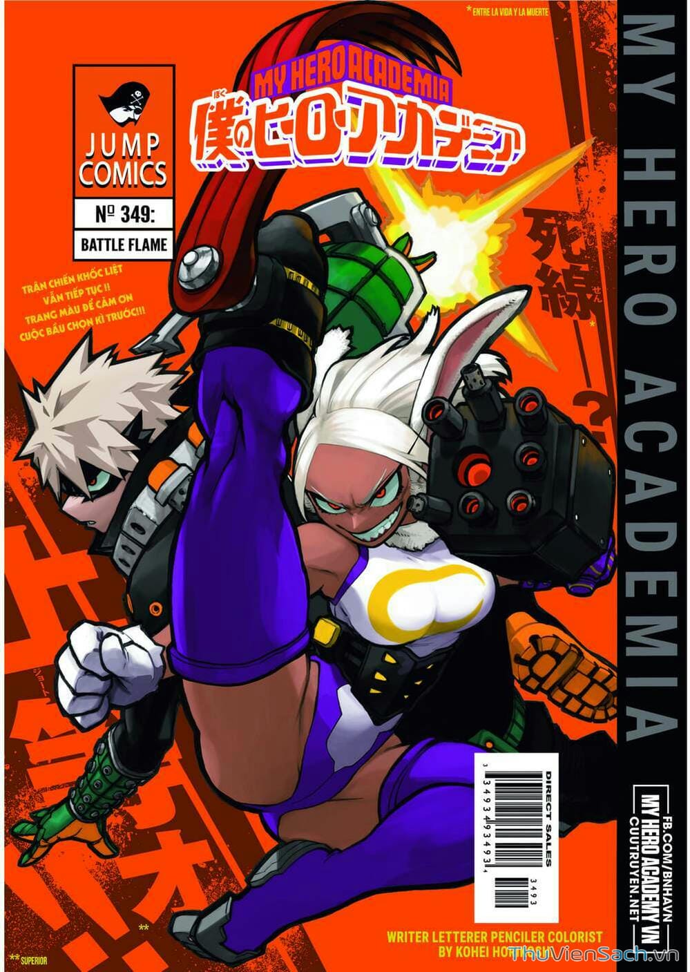 Truyện Tranh Học Viện Siêu Anh Hùng - My Hero Academia trang 6007