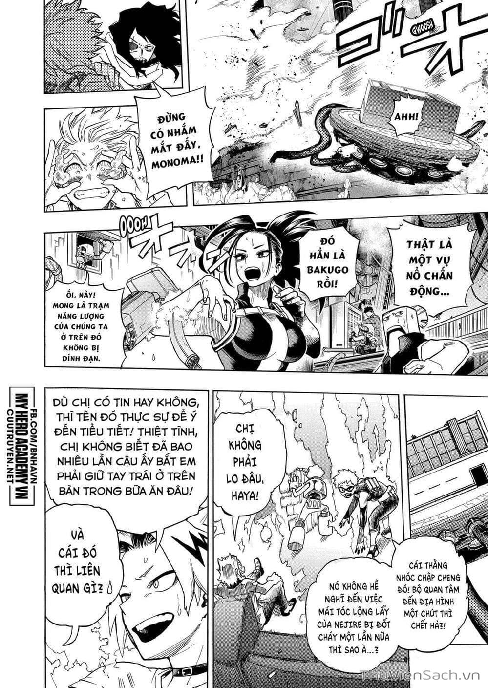 Truyện Tranh Học Viện Siêu Anh Hùng - My Hero Academia trang 6163