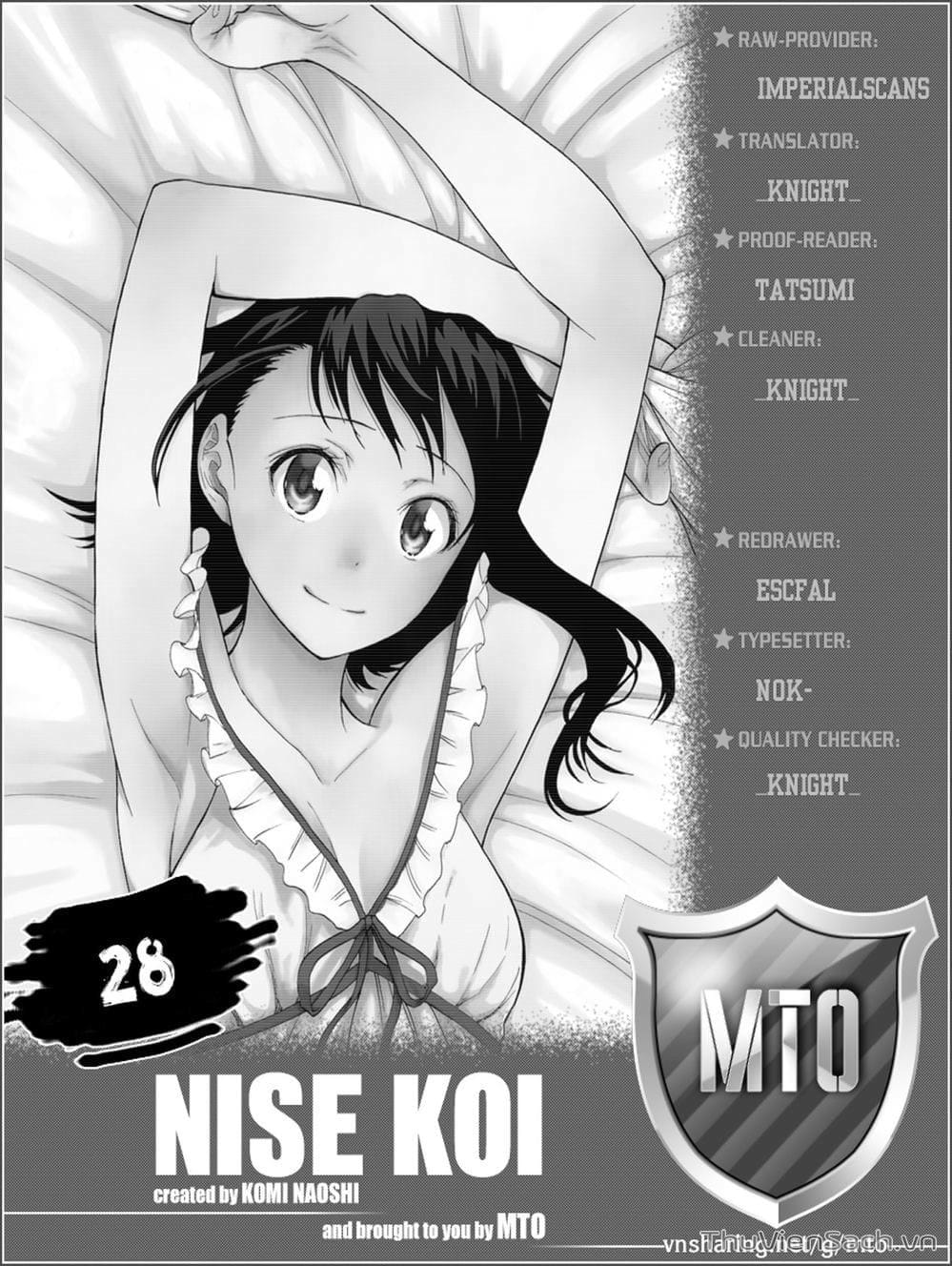 Truyện Tranh Tình Yêu Giả Tạo - Nisekoi trang 627