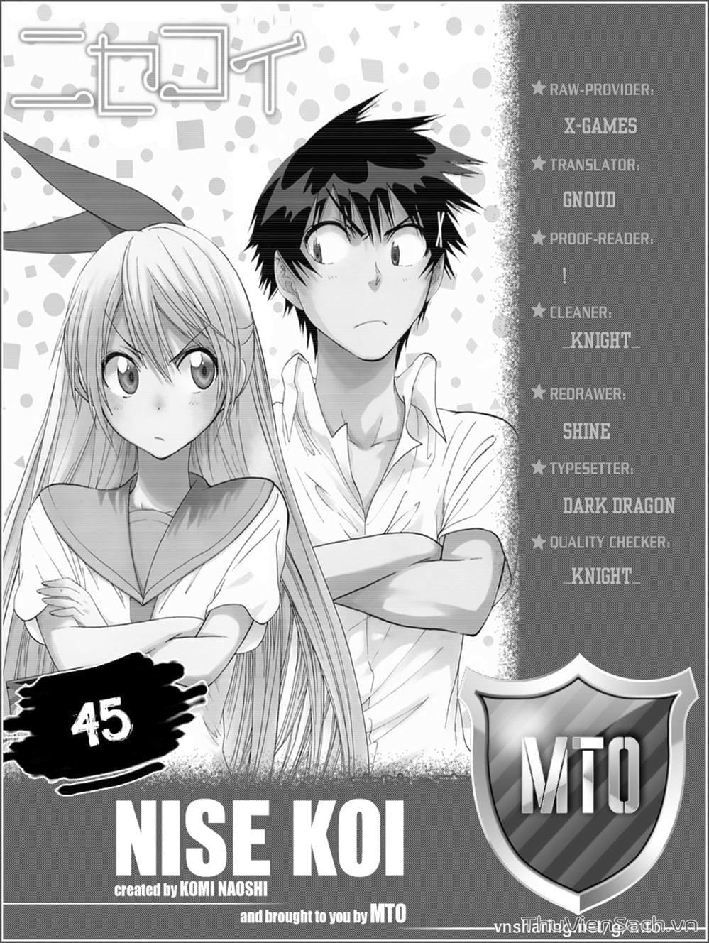 Truyện Tranh Tình Yêu Giả Tạo - Nisekoi trang 1001