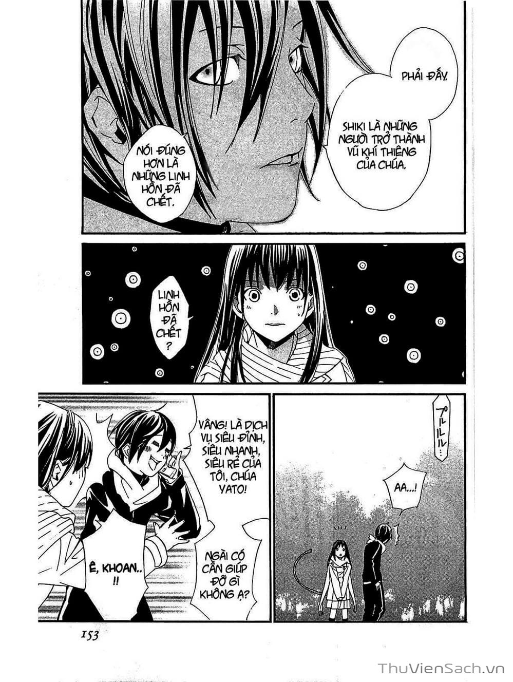 Truyện Tranh Vị Thần Lang Thang - Noragami trang 141