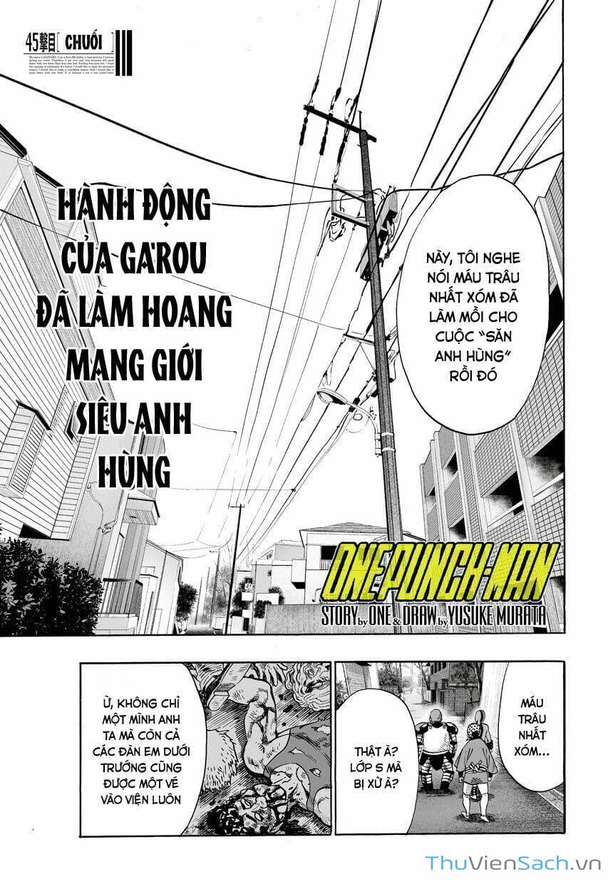 Truyện Tranh Anh Hùng: One-Punch Man trang 1913