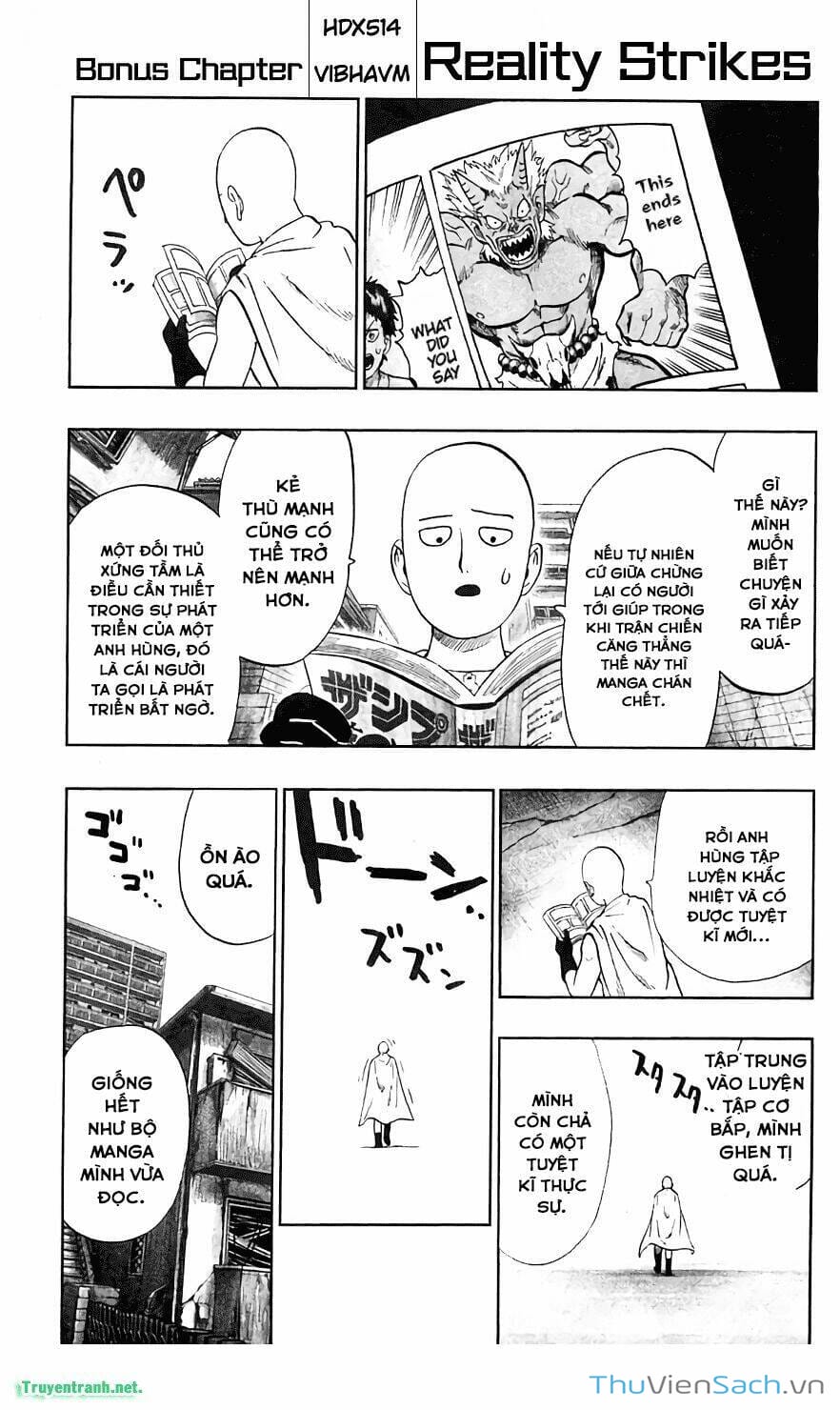 Truyện Tranh Anh Hùng: One-Punch Man trang 4834