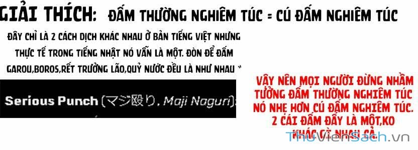 Truyện Tranh Anh Hùng: One-Punch Man trang 7237