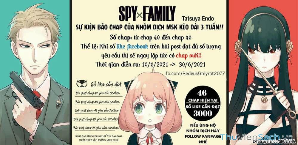 Truyện Tranh Gia Đình Điệp Viên - Spy X Family trang 1417