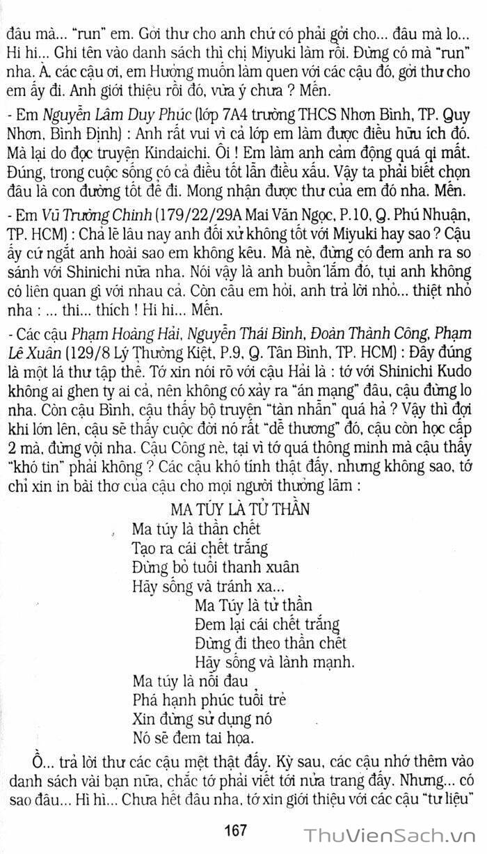 Truyện Tranh Thám Tử Kindaichi trang 3068