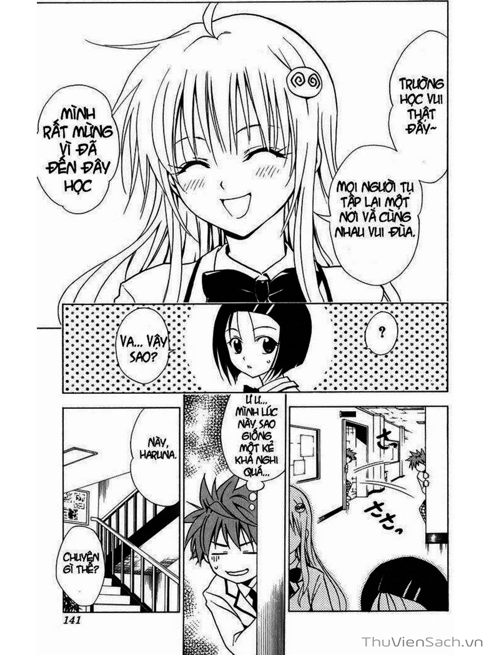 Truyện Tranh Bóng Tối Hoàng Kim - To Love Ru Darkness trang 144