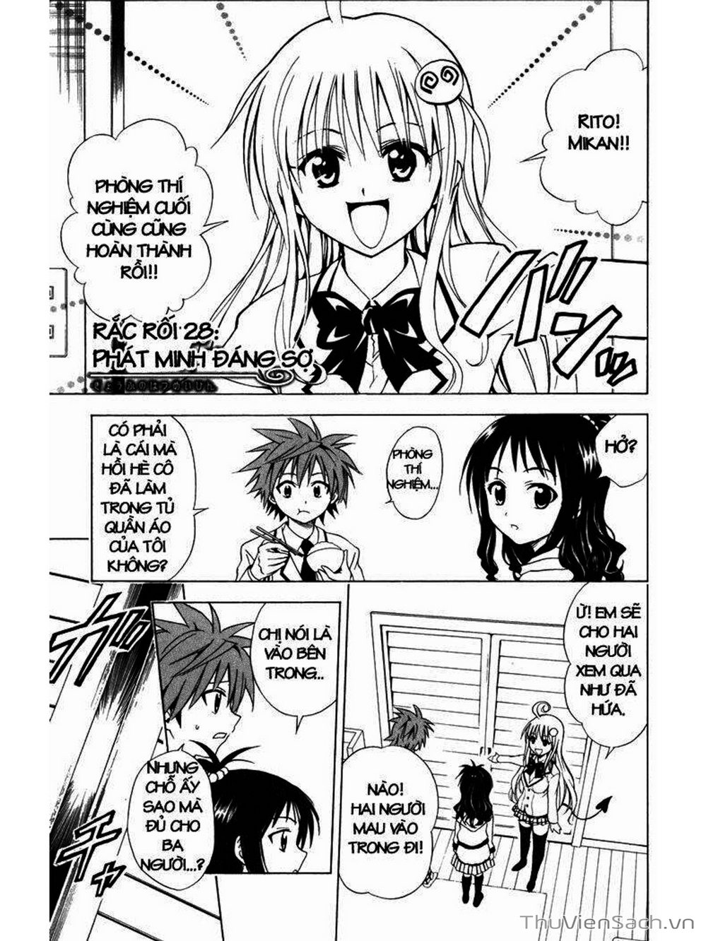 Truyện Tranh Bóng Tối Hoàng Kim - To Love Ru Darkness trang 614