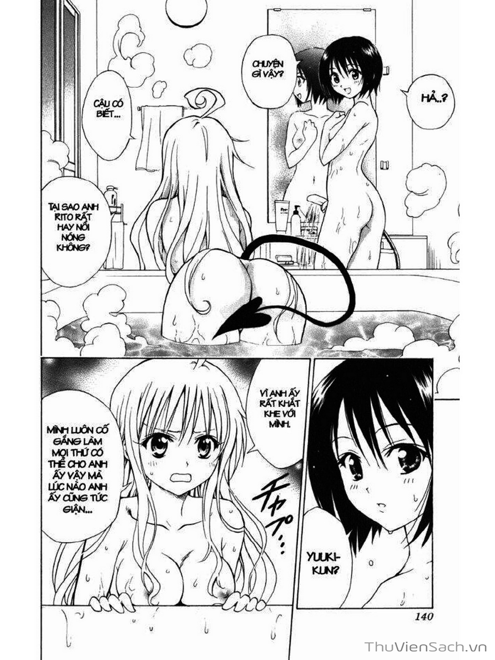 Truyện Tranh Bóng Tối Hoàng Kim - To Love Ru Darkness trang 700