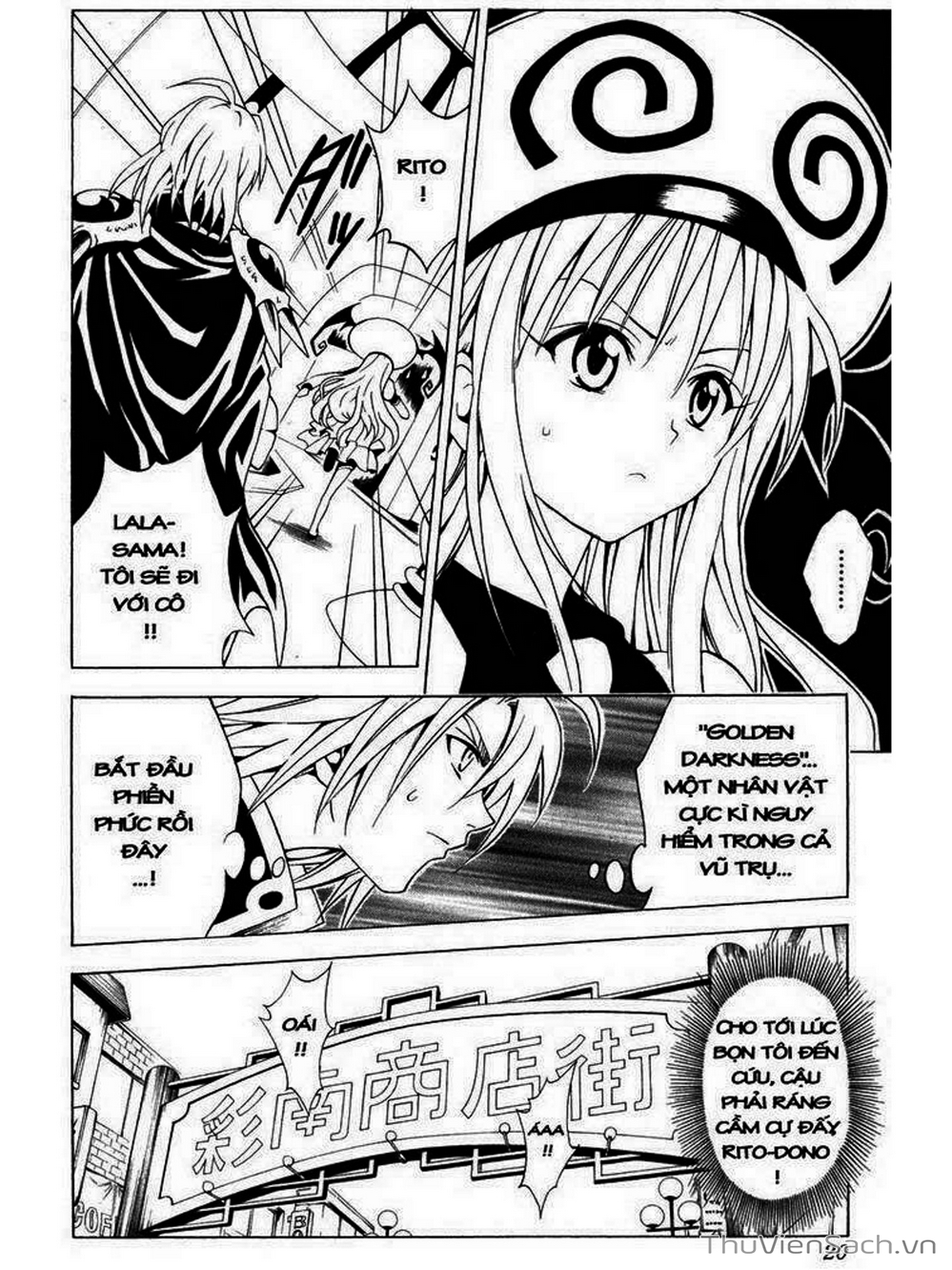 Truyện Tranh Bóng Tối Hoàng Kim - To Love Ru Darkness trang 767