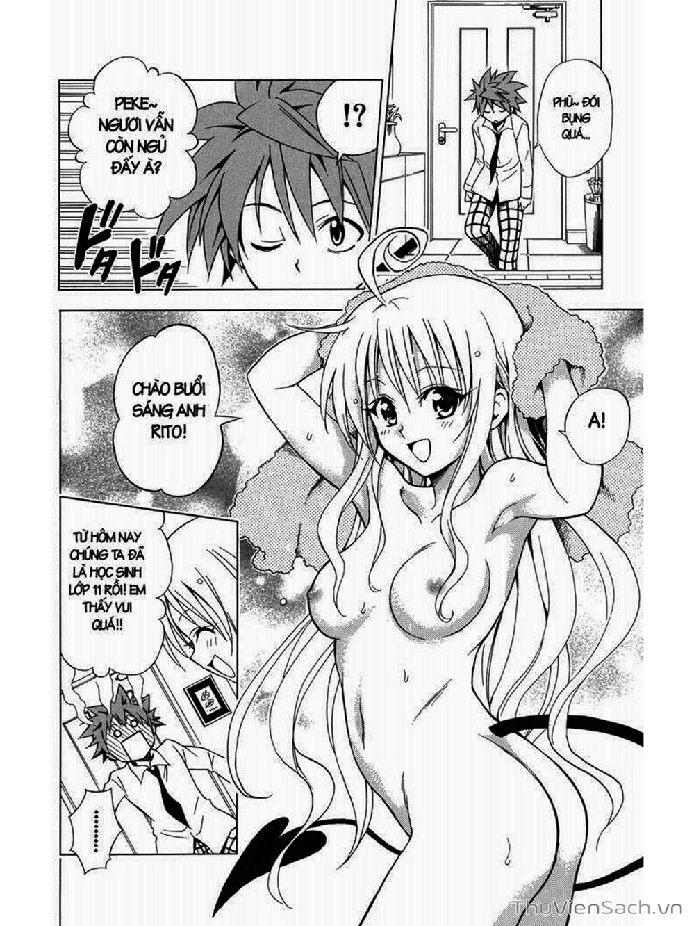 Truyện Tranh Bóng Tối Hoàng Kim - To Love Ru Darkness trang 1040