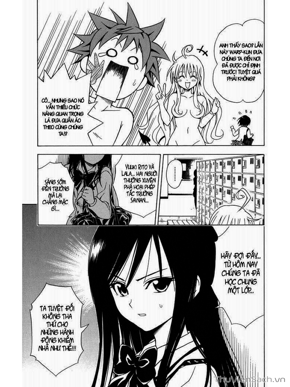 Truyện Tranh Bóng Tối Hoàng Kim - To Love Ru Darkness trang 1057