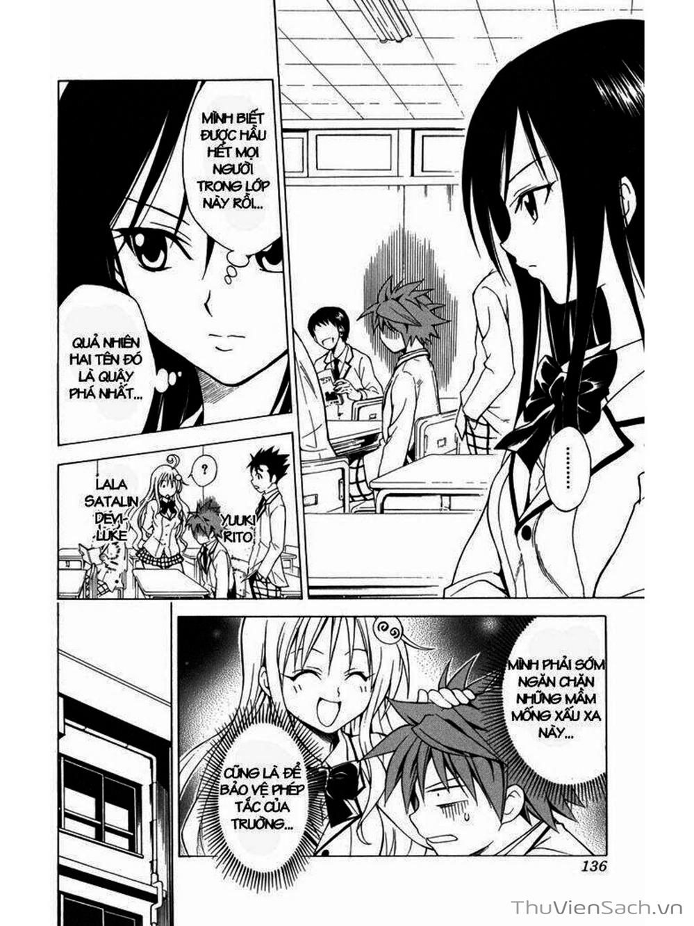 Truyện Tranh Bóng Tối Hoàng Kim - To Love Ru Darkness trang 1061