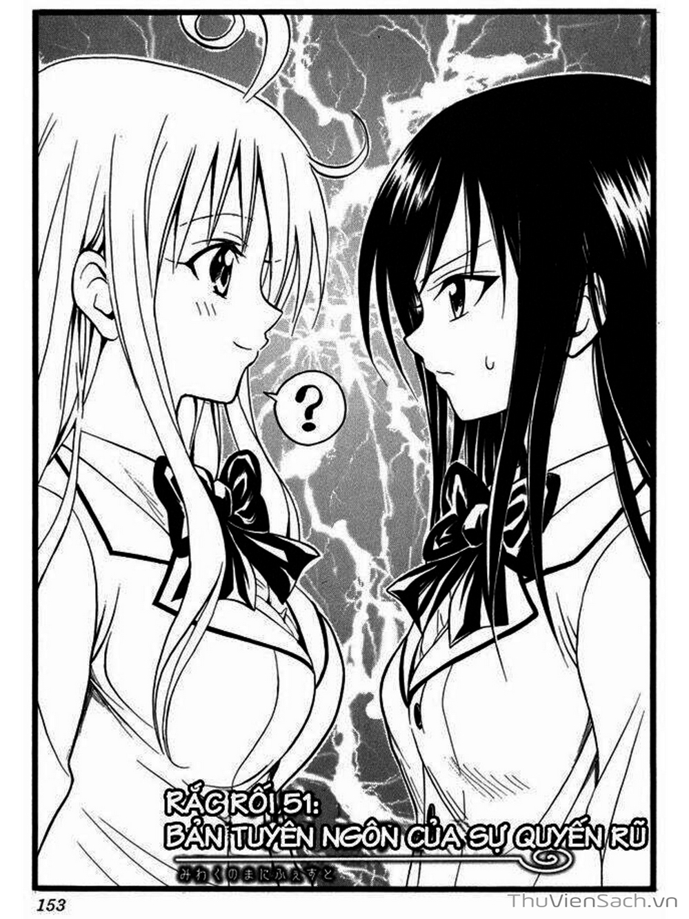 Truyện Tranh Bóng Tối Hoàng Kim - To Love Ru Darkness trang 1078