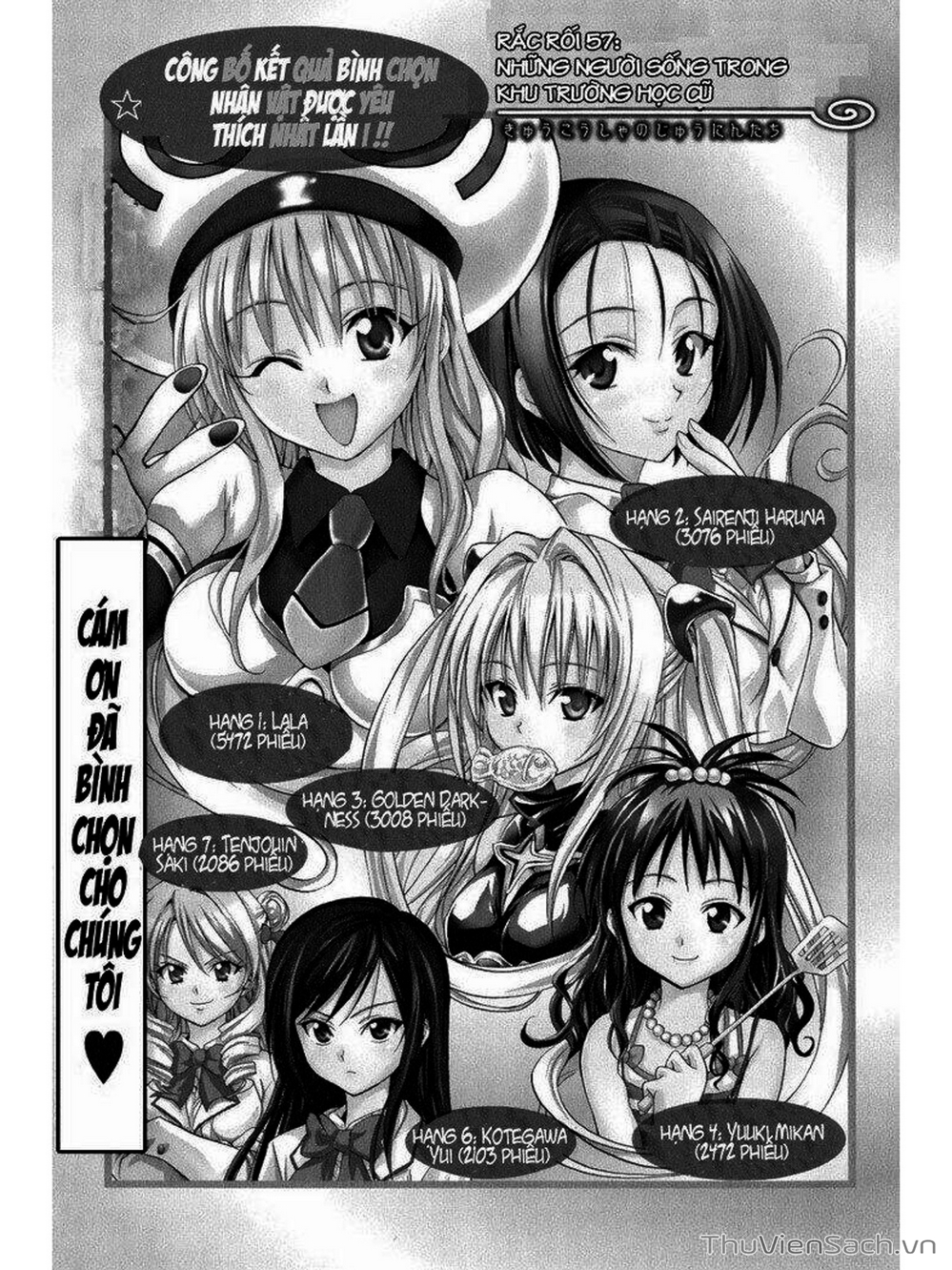 Truyện Tranh Bóng Tối Hoàng Kim - To Love Ru Darkness trang 1195