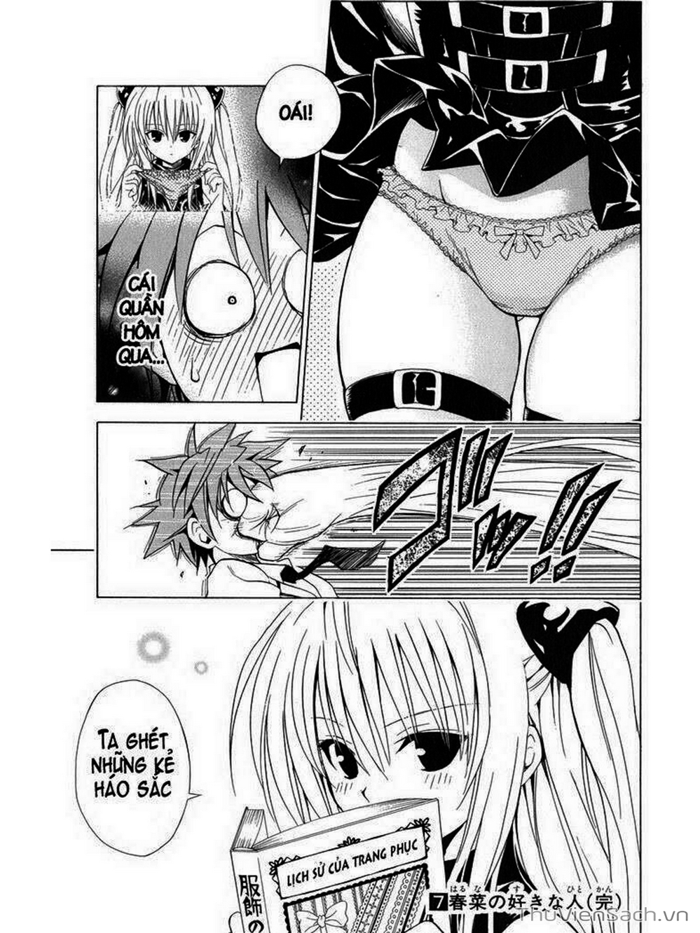 Truyện Tranh Bóng Tối Hoàng Kim - To Love Ru Darkness trang 1289