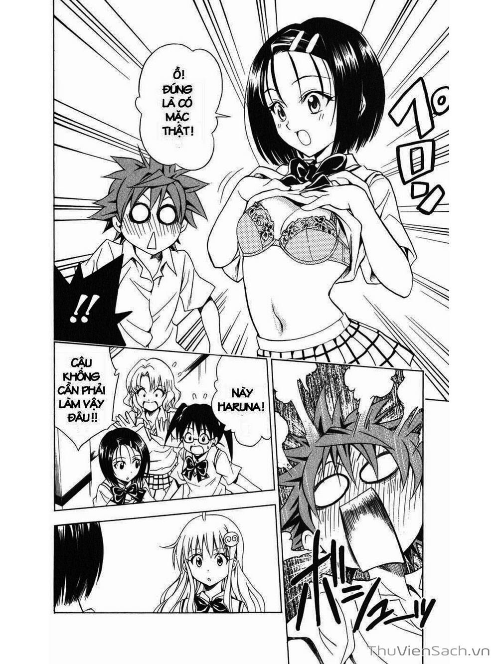 Truyện Tranh Bóng Tối Hoàng Kim - To Love Ru Darkness trang 1342