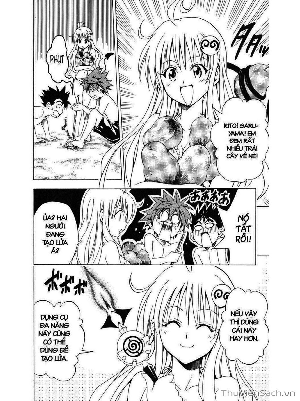 Truyện Tranh Bóng Tối Hoàng Kim - To Love Ru Darkness trang 1423