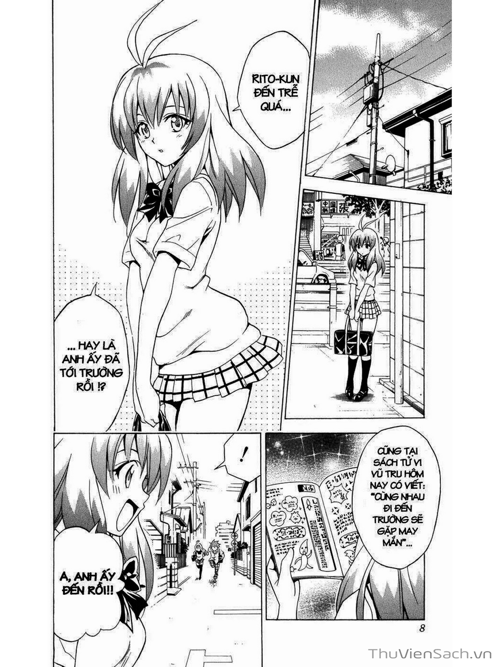 Truyện Tranh Bóng Tối Hoàng Kim - To Love Ru Darkness trang 1491