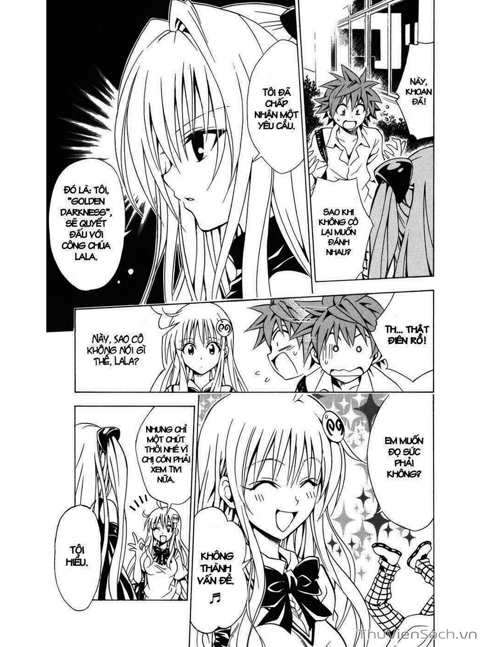 Truyện Tranh Bóng Tối Hoàng Kim - To Love Ru Darkness trang 1516