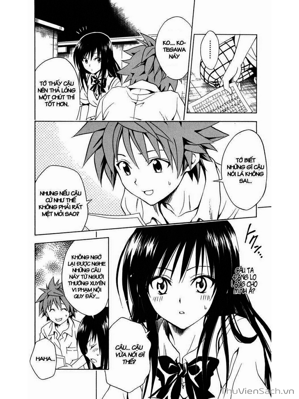 Truyện Tranh Bóng Tối Hoàng Kim - To Love Ru Darkness trang 1565