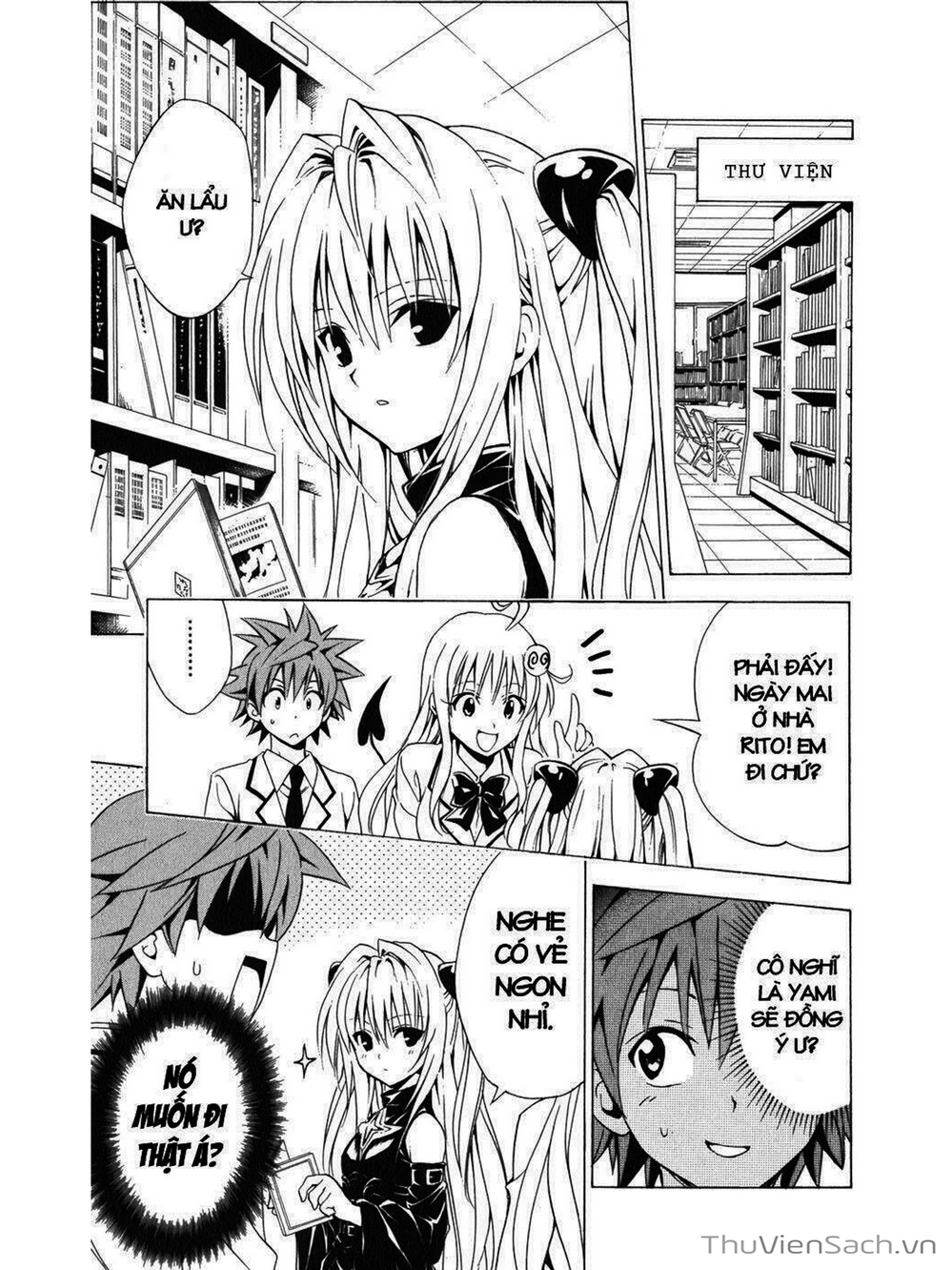 Truyện Tranh Bóng Tối Hoàng Kim - To Love Ru Darkness trang 1577