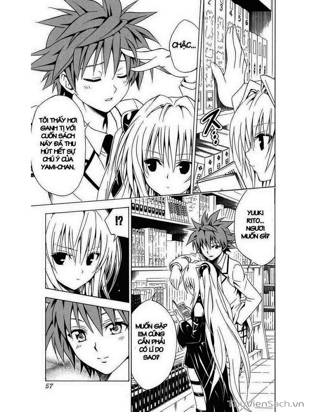 Truyện Tranh Bóng Tối Hoàng Kim - To Love Ru Darkness trang 1735