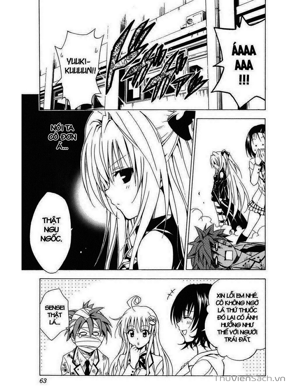 Truyện Tranh Bóng Tối Hoàng Kim - To Love Ru Darkness trang 1741