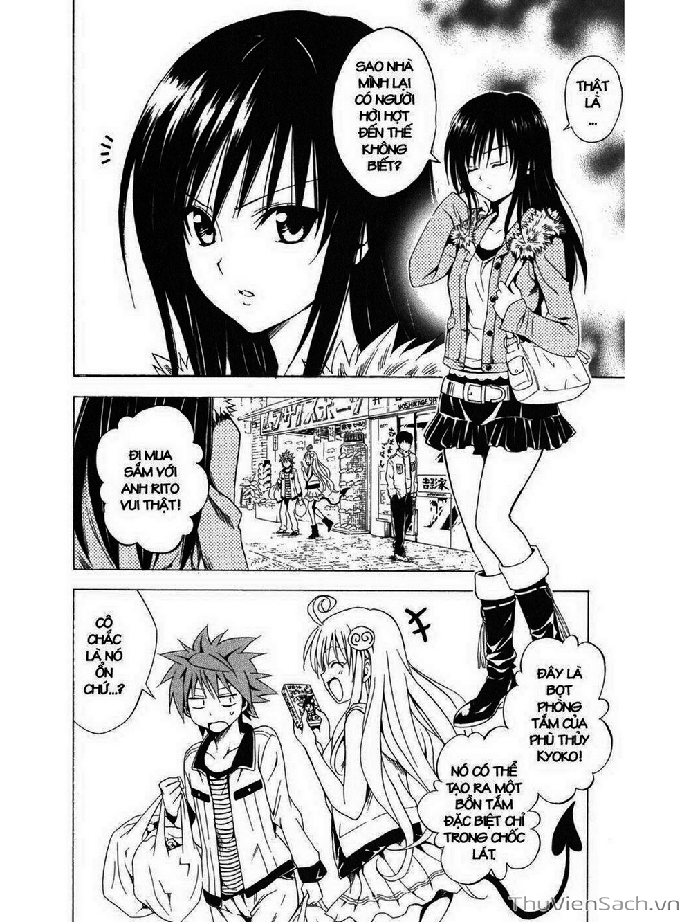 Truyện Tranh Bóng Tối Hoàng Kim - To Love Ru Darkness trang 1804