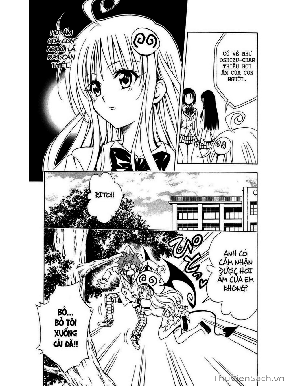 Truyện Tranh Bóng Tối Hoàng Kim - To Love Ru Darkness trang 1898