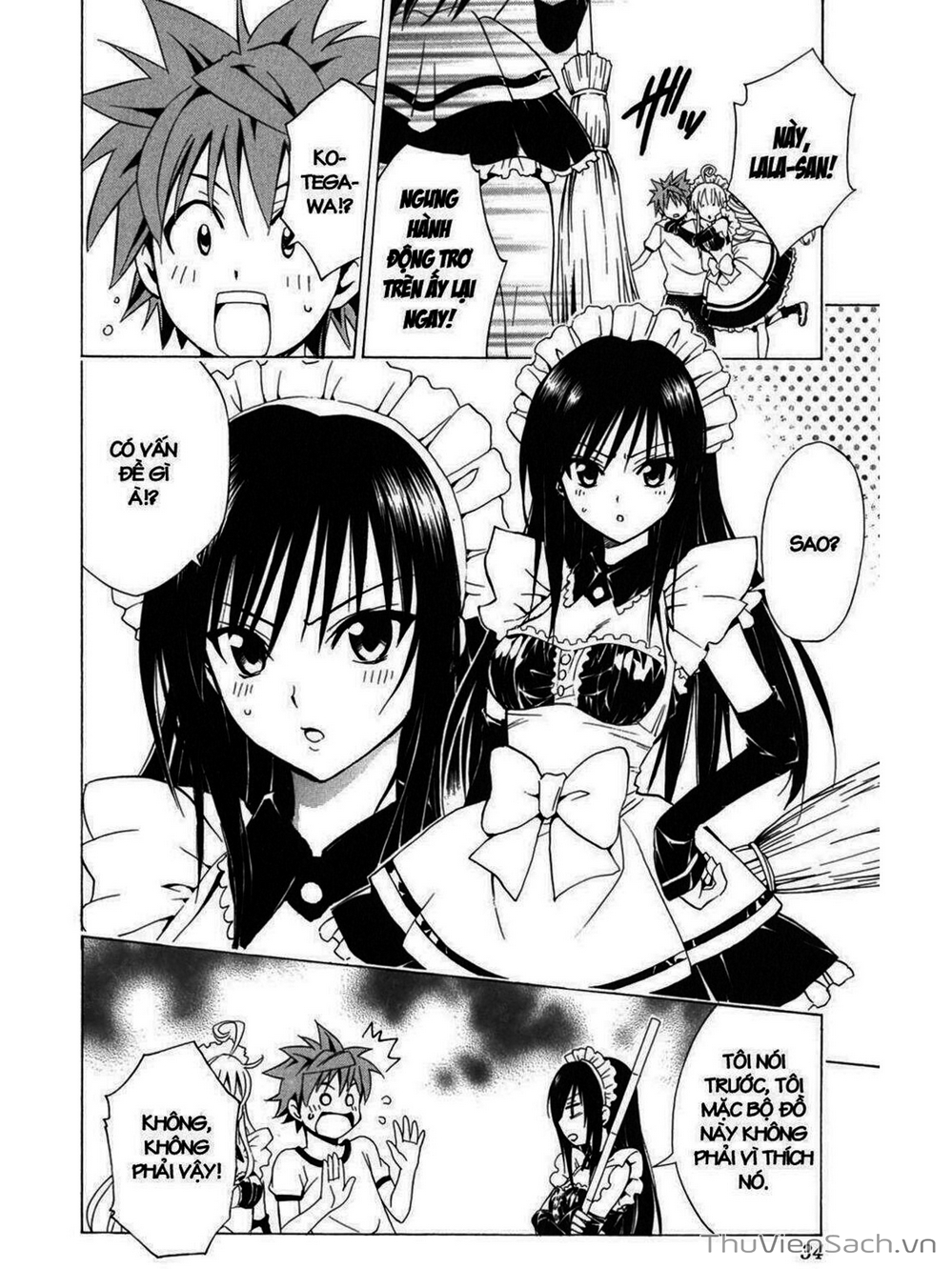 Truyện Tranh Bóng Tối Hoàng Kim - To Love Ru Darkness trang 1907