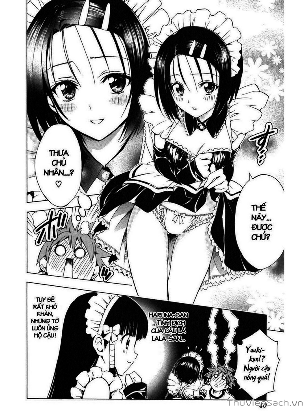 Truyện Tranh Bóng Tối Hoàng Kim - To Love Ru Darkness trang 1913