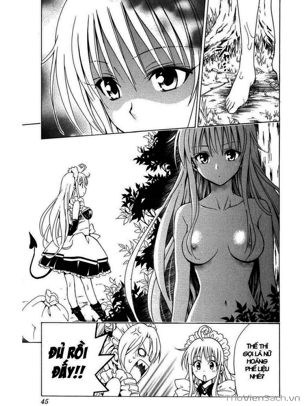 Truyện Tranh Bóng Tối Hoàng Kim - To Love Ru Darkness trang 1918